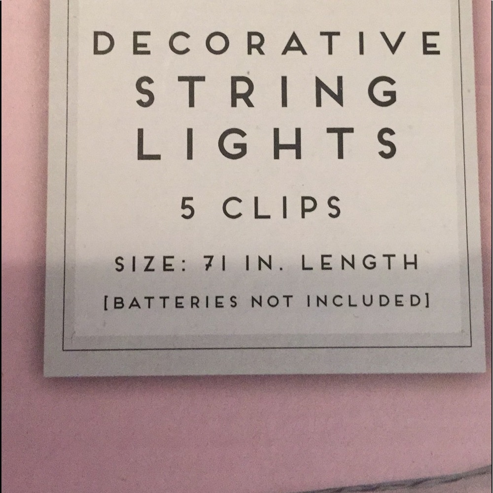String lights